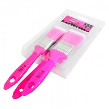 ACADEMY PAINT THE TOWN PINK PAINT BRUSH SET 3 PIECE