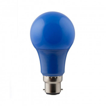 EUROLUX LED BULB A60 B22 7WATT BLUE