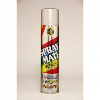 SPRAYMATE METALLIC SPARKLE SILVER SPRAY PAINT 250ML