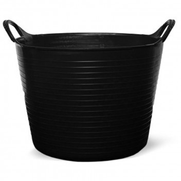TOPLINE TUB BUILDERS BUCKET GLORILLA STEEL 75L BLACK.