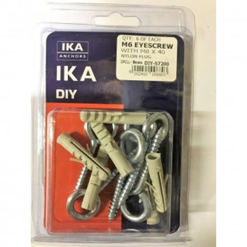 SCREW  EYE  6X70  3PP  DIY-57200  IKA