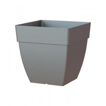 POT PLASTIC CAPRI SQUARE POT ANTHRACITE 35CM ARTEVASI
