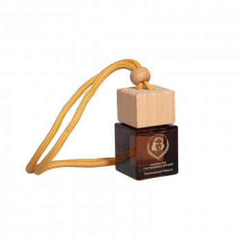 ANKE TEAKWOOD TOBACCO MINI WOODEN CAR DIFFUSER 10ML