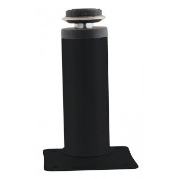 LEG ROUND  TL195BLK BLACK 100MM X30MM