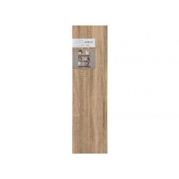 DECOR HALLOW LIGHT OAK WOOD FLOATING SHELF 900X250X38MM