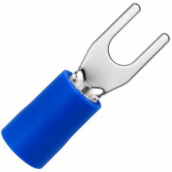 HELLERMANN 2S5A BLUE CABLE LUG 5MM 10PIECE