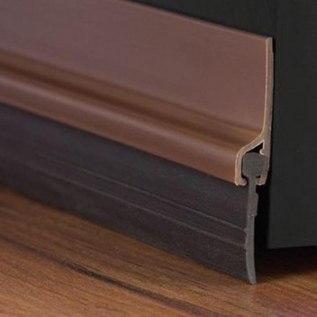 M SEAL BROWN PVC DOOR SEAL  915MM