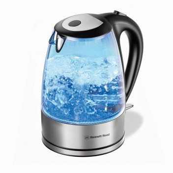 TEVO TRADING CORDLESS CLASSIQUE KLETTLE GLASS 2200W 1.7L BENNETT READ.