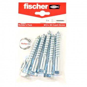 FISCHER COACH SCREW 5PIECE