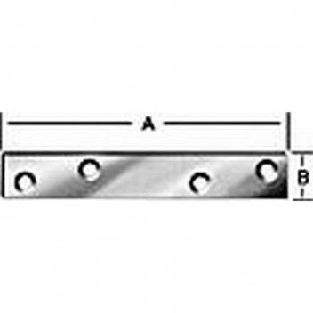 PLATE   CONNECT  STRAIGHT GALVANIZED  170X30MM  00184170Z