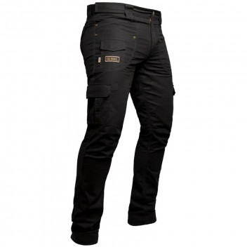 BOERBOEL KALAHARI CARGO BLACK ADJUSTABLE PANTS SIZE 46