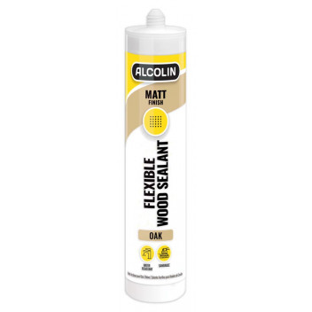 ALCOLIN OAK FLEXIBLE ACRYLIC WOOD SEALANT 280ML