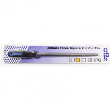 MITCO AFILE FILE 3 SQUARE 2ND CUT 150MM GREY STEEL