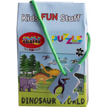 DINOSAUR CRAFT PUZZLE 30PIECE