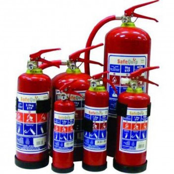 SAFEQUIP DCP FIRE EXTINGUISHER RED 2.5KG.