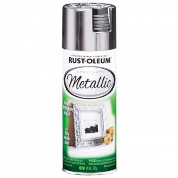 R-OLEUM METALLIC SILVER SPRAY PAINT 340G
