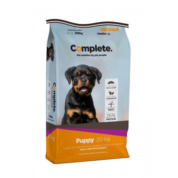 COMPLETE LARGE GIANT BREED 26PERCENT PROTEIN PUPPY DOG FOOD 20KG