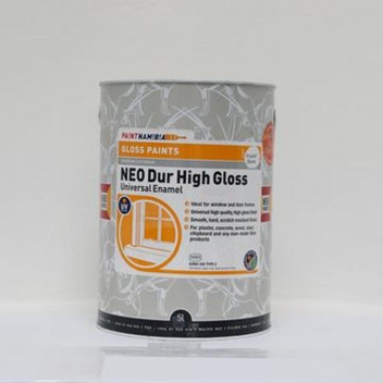 NEO DUR GLOSS WHITE ENAMEL PAINT 5L