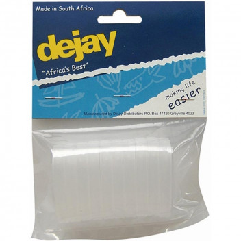 DEJAY CURTAIN SHOWER HOOK PLASTIC