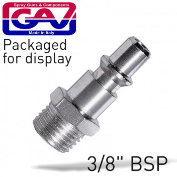 GAV QUICK COUPLER INSERTS ARO 3/8\'MALE 2 PACKAGED