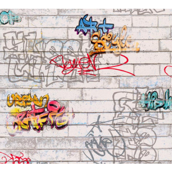 GRAFFITTI WALLPAPER 0.53X10M