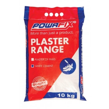 POWAFIX WHITE PLASTER RANGE CEMENT 10KG