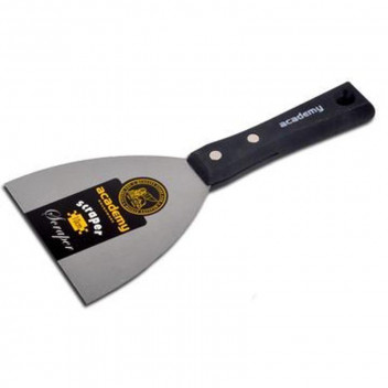 ACADEMY PAINT SCRAPER BLACK 10CM