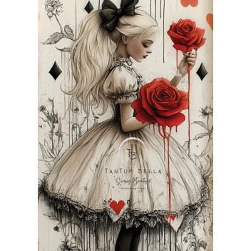 ALICES ROSE DECOUPAGE A4