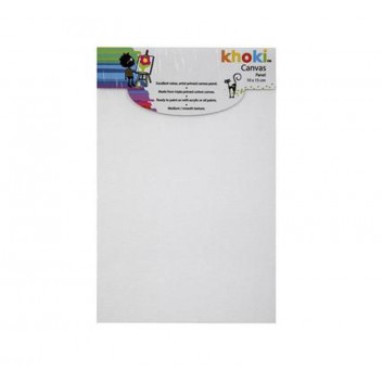 KHOKI CANVAS PANEL WHITE 10X15CM