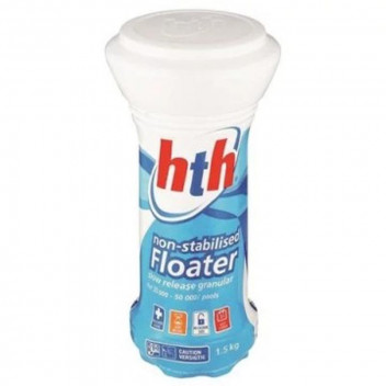 SUMMIT SALES NON-STABILISED POOL CHLORINE FLOATER HTH 1.5KG.