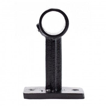 BLACK IRON WROUGHT CENTRE WALL BRACKET  28MM