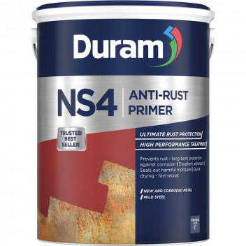 DURAM ANTI-RUST COATING 5LT - BLACK