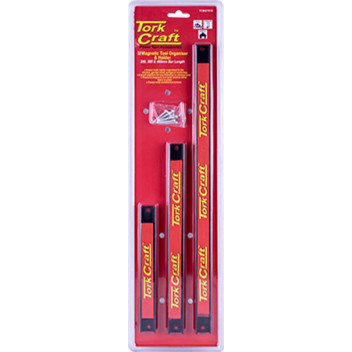 TORK CRAFT TOOL HOLDER MAGNETIC RAIL 3PIECE