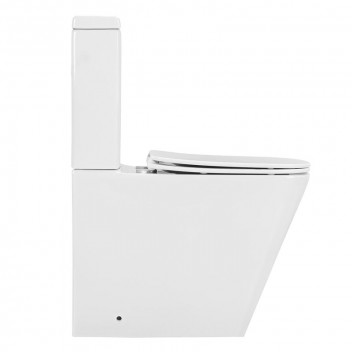 SENSEA CLOSE COUPLED TOP FLUSH BOTTOM INLET STUDIO TOILET SUITE