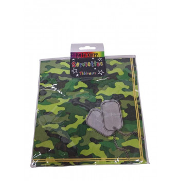 SERVIETTE PARTY PX24511   ARMY   20PP