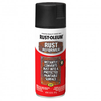 R-OLEUM BLACK AUTOMOTIVE RUST REFORMER SPRAY 291G