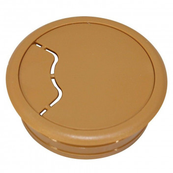 RUWAG OAK PLASTIC CABLE OUTLET 1 PER PACK