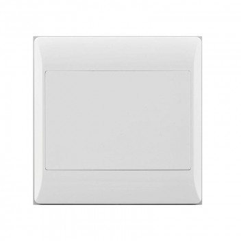 ELECTRICMATE WHITE COVER PLATE 100X100