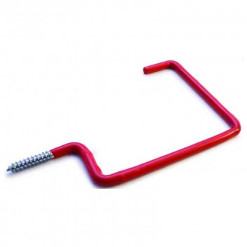 HOOK SKI RACK PLASTIC COATED  SAFETOP