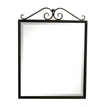 POSEIDON GOLD FRAMED MIRROR 600X700MM
