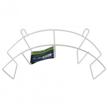 STORM WALL MOUNTED HOSE CARRIER WITH SCREWS, WASHER AND WALL PLUGS