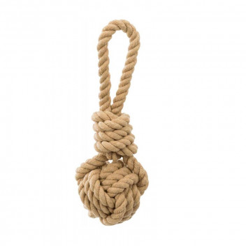 ECO FRIENDLY ROPE TOY WITH BALL