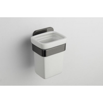HOLDER TOOTHBRUSH TUMBLER 16-EPG-TTH0-GNM GUNMETAL ECLIPSE