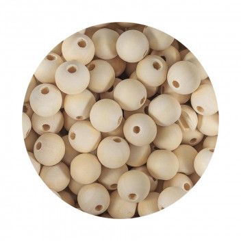 DALA 250PIECE CRAFT WOODEN BEADS