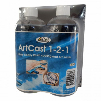 ATLAS CLEAR EPOXY RESIN COATING AND ART RESIN 1L