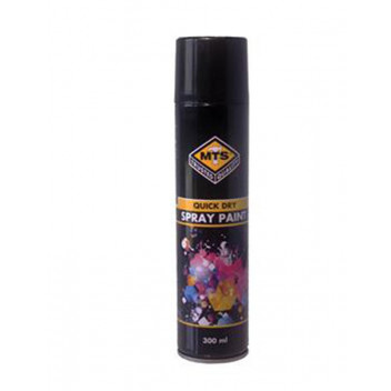 PAINT SPRAY MTS1910 HEAT RESISTANT BLACK 300ML MTS