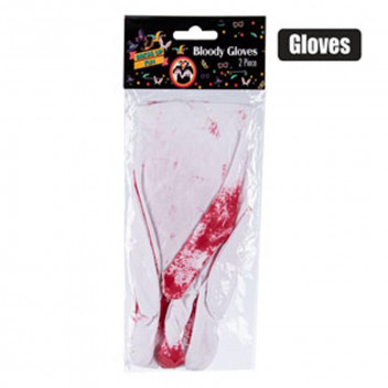BLOODY GLOVES DRESS UP PARTY COSTUME