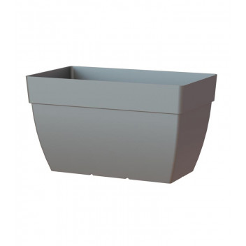 BOX PLANT PLASTIC CAPRI XL ANTHRACITE 60CM ARTEVASI