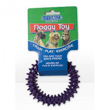MARLTONS VINYL RUGGED RING PET TOY 95MM