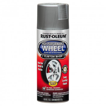 R-OLEUM STEEL AUTOM HIGH-PERFORMANCE WHEEL CAP SPRAY PAINT 312G